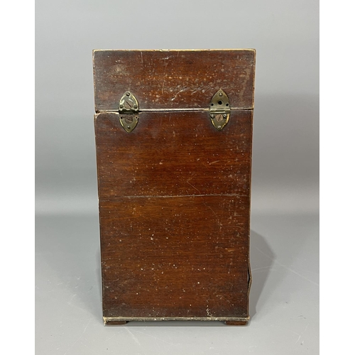 209 - Antique knife box. Shipping Group (A).