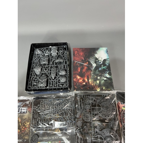 316 - Selection of Warhammer items including unbuilt models, book and magazines. Shipping Group (A).