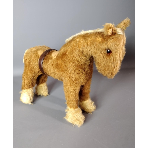 354 - 2 vintage toy donkeys. Collection only or please arrange your own courier.