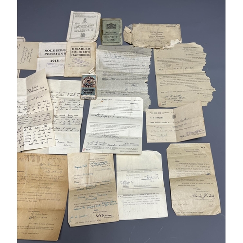 174 - Interesting collection of wartime letters etc.