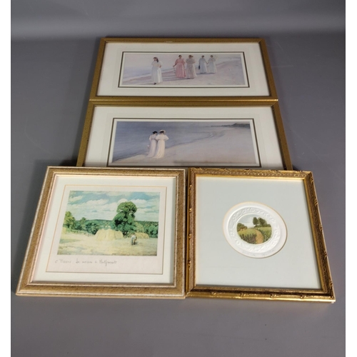 386 - Large quantity of framed and glazed pictures and prints. Collection only or please arrange your own ... 