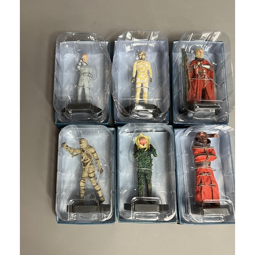 20 - Dr Who Eaglemoss figures, The Fortold, Axonman, Sensortie, Sycrorax, The Teller, Vervod. Shipping Gr... 