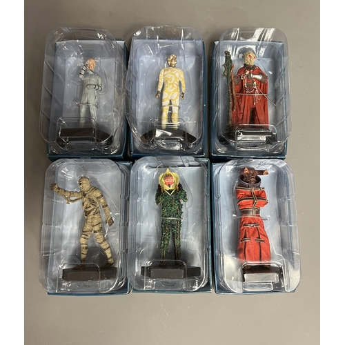 20 - Dr Who Eaglemoss figures, The Fortold, Axonman, Sensortie, Sycrorax, The Teller, Vervod. Shipping Gr... 