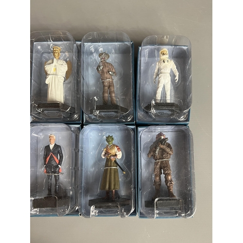 21 - Dr Who Eaglemoss figures, 12th Doctor, Madam Vastra. Hevanly Host, Hath, Trithore, Vastra Nerada. Sh... 