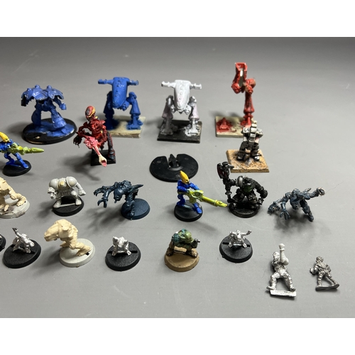 38 - Selection of Warhammer figures. Shipping Group (A).