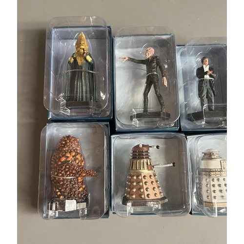 40 - Dr Who Eaglemoss figures, Omega, Special Weapons Darlek, The 2nd Doctor, Gel Guard, Silent, Darlek, ... 