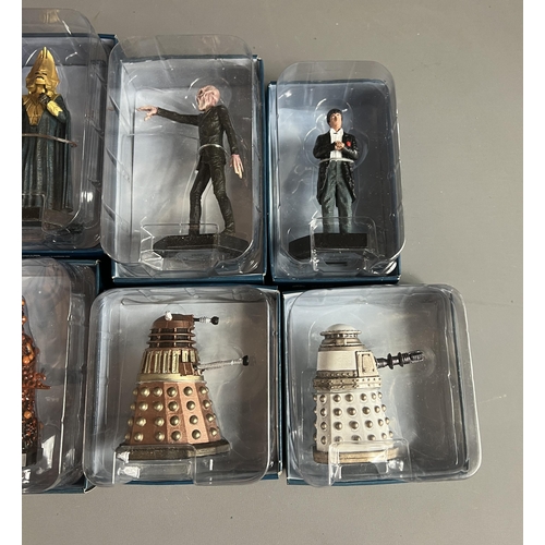 40 - Dr Who Eaglemoss figures, Omega, Special Weapons Darlek, The 2nd Doctor, Gel Guard, Silent, Darlek, ... 