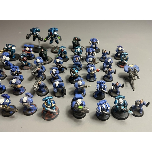 49 - Warhammer small ultramarine army,Shipping Group (A).