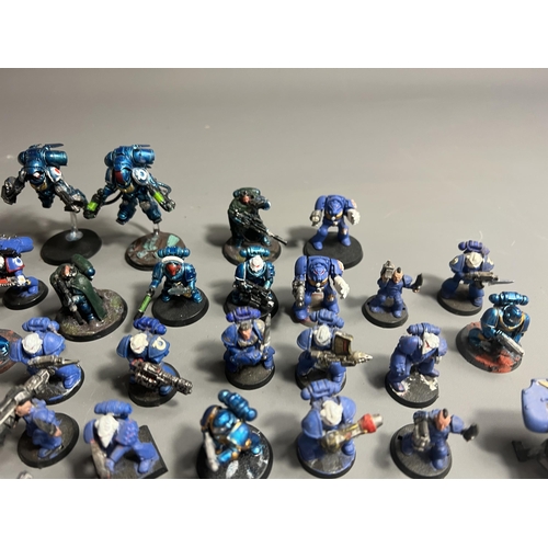 49 - Warhammer small ultramarine army,Shipping Group (A).