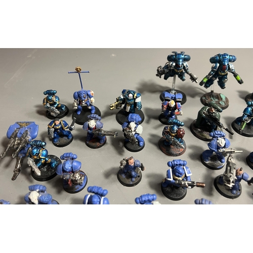 49 - Warhammer small ultramarine army,Shipping Group (A).