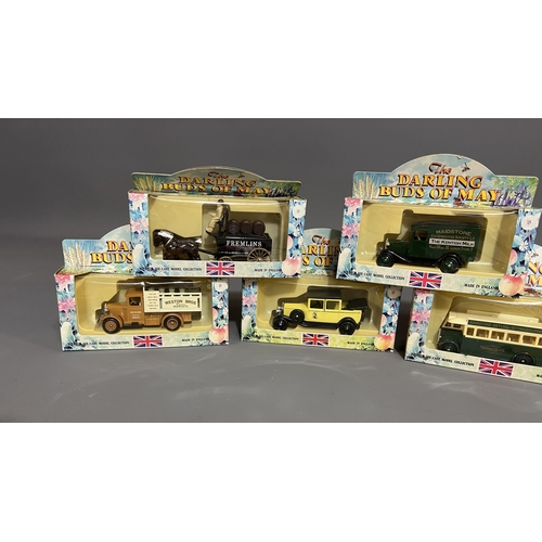 8 - 5 die cast toy model vehicles based on The Darling Buds of May series. Shipping Group (A).