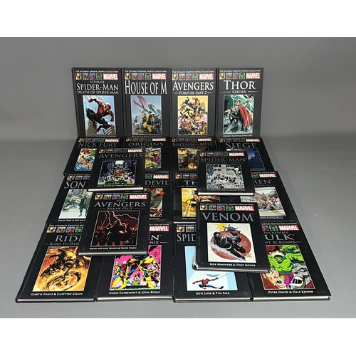 61 - A large selection of Marvel Trade Ultimate Graphic Novels Collection Hardback books, titles include;... 