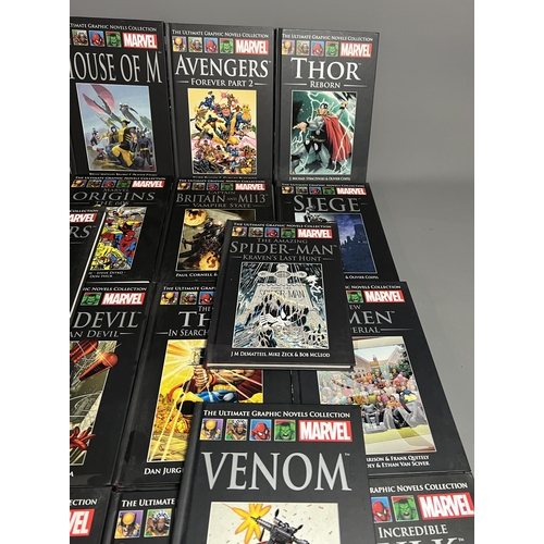 61 - A large selection of Marvel Trade Ultimate Graphic Novels Collection Hardback books, titles include;... 