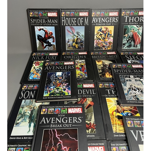 61 - A large selection of Marvel Trade Ultimate Graphic Novels Collection Hardback books, titles include;... 