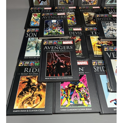 61 - A large selection of Marvel Trade Ultimate Graphic Novels Collection Hardback books, titles include;... 