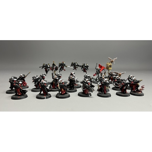 66 - Warhammer 40K, Small Sister of Battle Army figures. Shipping Group (A).