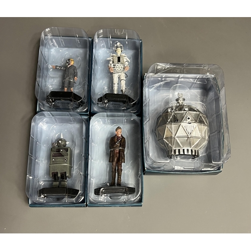 67 - 5 Dr Who Eaglemoss figures including;Quark, Cyberman 10th Planet, War Doctor, Mechonod & The Emp... 