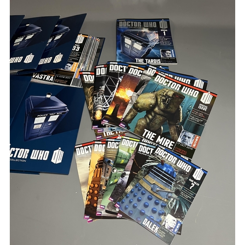 70 - Large quantity of Dr Who Eaglemoss collectors magazines. Shipping Group (D).