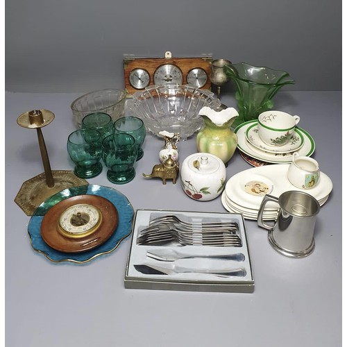 Large collection of vintage china and glassware etc. Collection only or