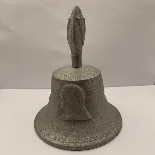 30 - RAF Benevolent Fund Bell, cast in 1945 from German aircraft shot down over Britain during WW2. Featu... 