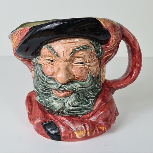 39 - 2 large collectable character jugs by Royal Doulton; 'Granny' and 'Falstaff' Shipping group (A), opt... 