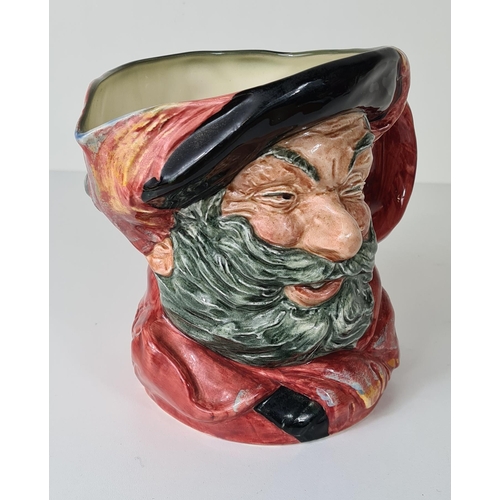 39 - 2 large collectable character jugs by Royal Doulton; 'Granny' and 'Falstaff' Shipping group (A), opt... 