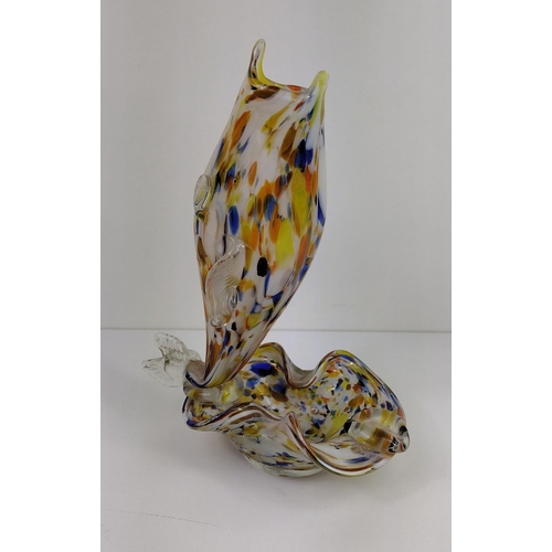 128 - Nice example Murano art glass fish. 25cm in height. Shipping group (A), optional combined shipping o... 