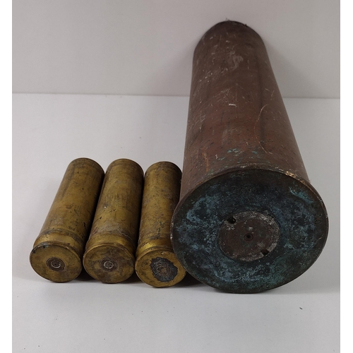 94 - 4 ammunition shells. Shipping group (C), optional combined shipping or collection in person / your o... 