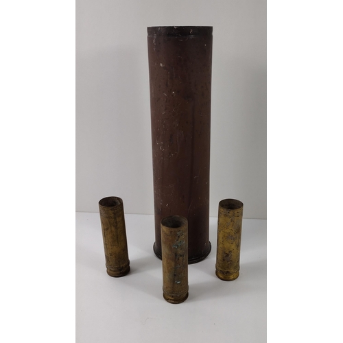 94 - 4 ammunition shells. Shipping group (C), optional combined shipping or collection in person / your o... 