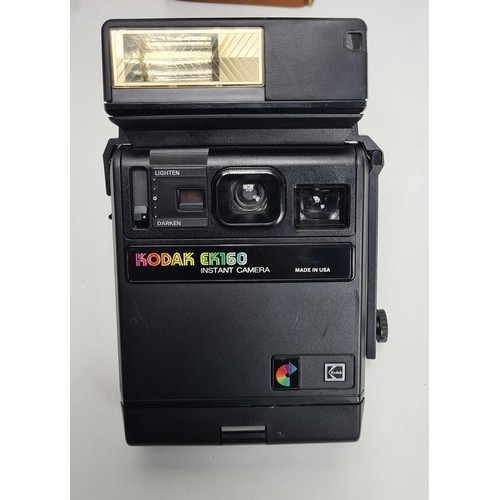 273 - Camera ware to include Kodak EK160, Vario and a six-20 Brownie junior. Collection in person / your o... 