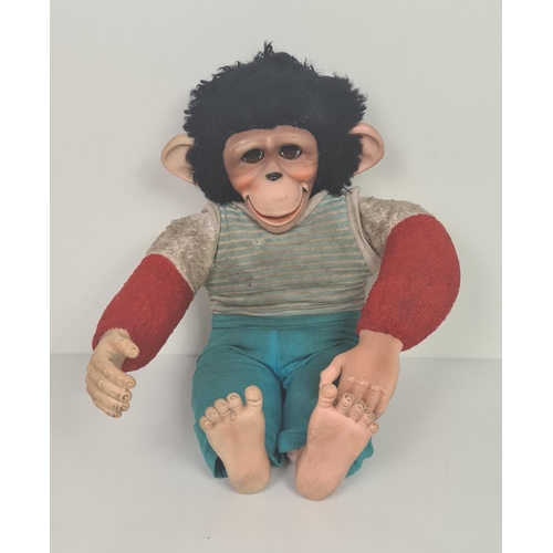 37 - 1960's Chad Valley 'Jacko' monkey. Shipping Group (A).