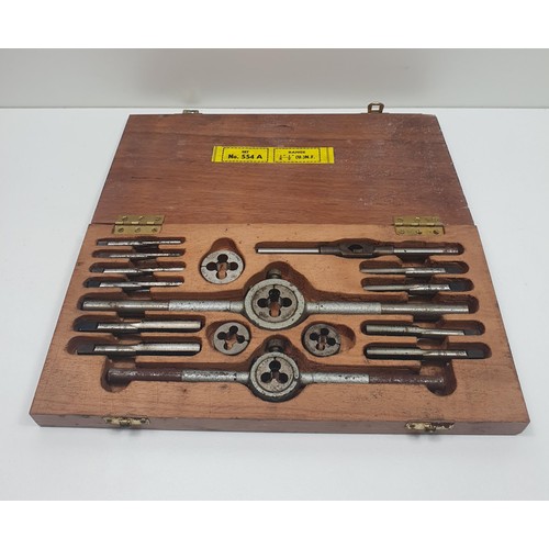 2 vintage tap and die sets.