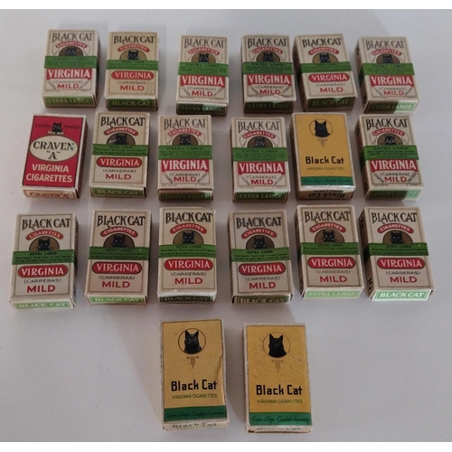 192 - 20 packs of Black Cat cigarette cards. Shipping Group (A).