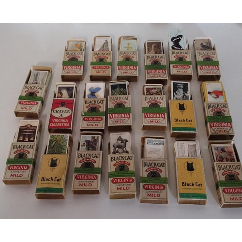 192 - 20 packs of Black Cat cigarette cards. Shipping Group (A).