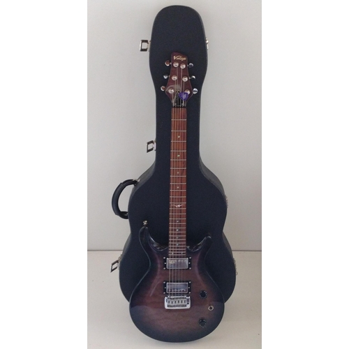 405 - Electric guitar in hard case. Collection only.