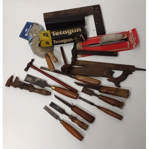 440 - Good assortment of hand tools. Collection only.