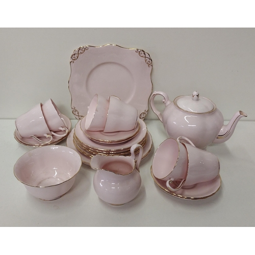 131 - Tuscan china tea set. Collection only.