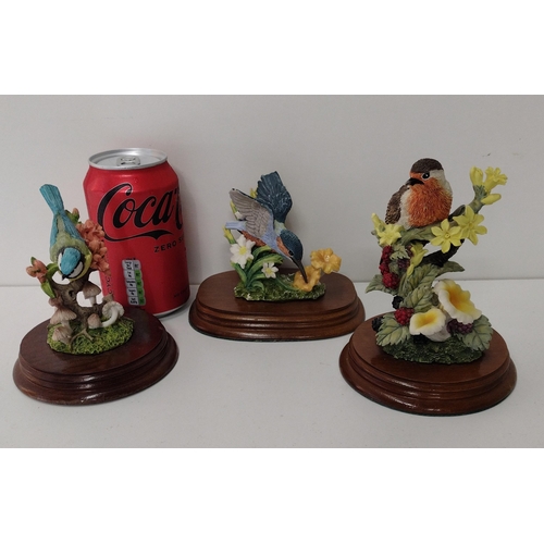 53 - 3 Leonardo bird figures. Shipping Group (A).