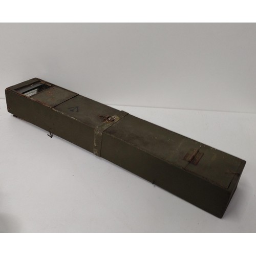 172 - Rare WW1 British Trench Box Periscope. A very good example box periscope carrying the broad arrow ma... 