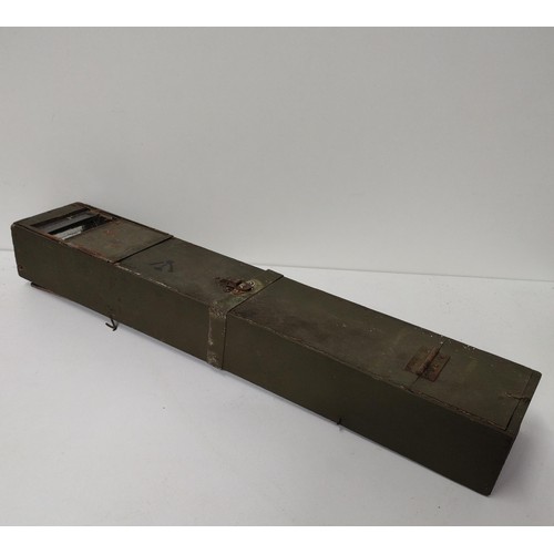 172 - Rare WW1 British Trench Box Periscope. A very good example box periscope carrying the broad arrow ma... 