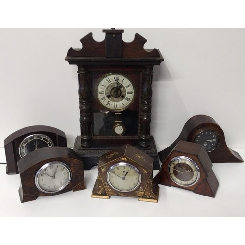 272 - Assortment of clocks (6). Collection only.