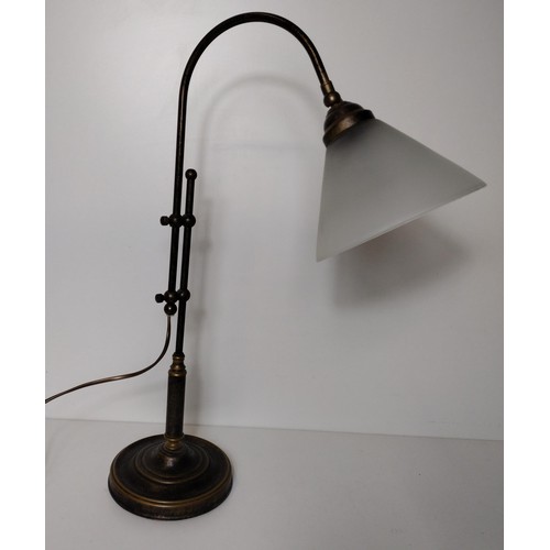 293 - Contemporary table lamp. Collection only.