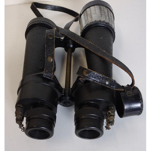 295 - WW2 Barr & Stroud 7x CF.41 Military Naval binoculars, featuring broad arrow mark.  Shipping Grou... 