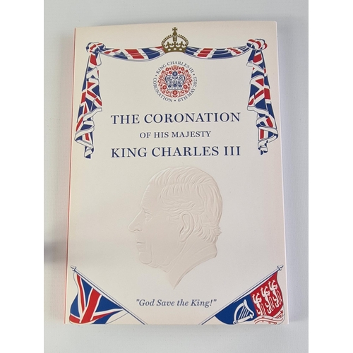 141 - The Coronation of Charles III Coin Folder with Thousand Years of Monarchy Silver Bullion Collection ... 