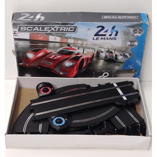 307 - (2) Scalextric racing sets: 'Le Mans 24hrs' & 'Jaguar Challenge'. Collection only.