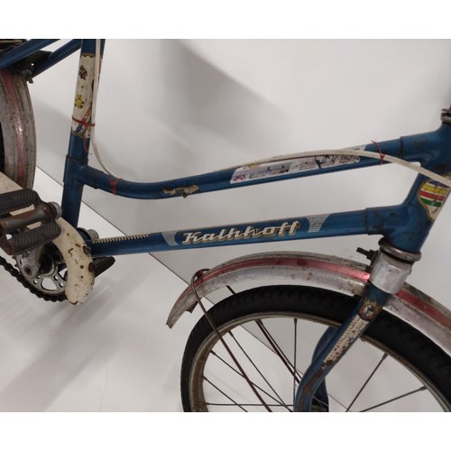 312 - Kalhhoff step-through bicycle. Collection only.