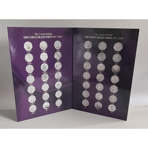 123 - The Great British 50p Sport Coin Collection 1997 - 2019.  Shipping Group (A).