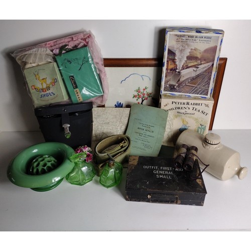 347 - Assorted vintage curiosities. Shipping Group (A).