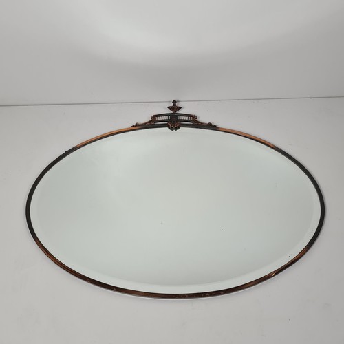 373 - Vintage ornate wall mirror H:62 x W:80 cm. Collection only.