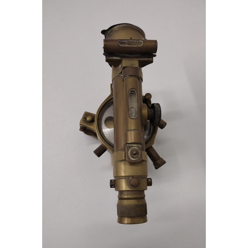 119 - Brass theodolite. Shipping Group (C).